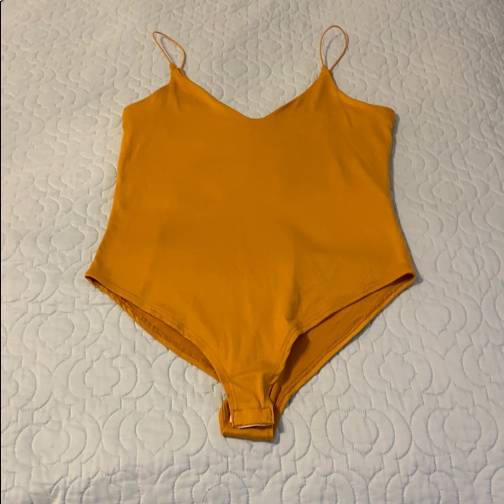 Mustard Yellow Bodysuit